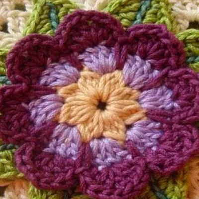 Flores y plantas de crochet
