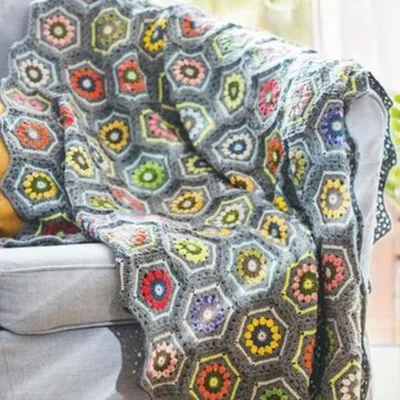 Mantas y cobijas de crochet